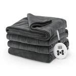 Sunbeam Electric Royal Luxe Microplush Heated Blanket 12 Settings Night Fog. Fixed Price $90.96.