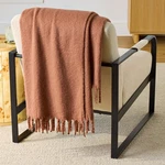 Better Homes & Gardens Faux Mohair Cozy Couch Throw Blanket Terracotta Clay. Fixed Price $26.24.