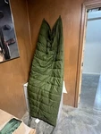 Olive Drab Canadian Sleeping Bag, Used.. Fixed Price $69.95.