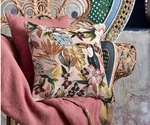 New Iosis Yves Delorme Utopia Decorative Accent Pillow Cover Bird Woven Tapestry. Fixed Price $155.00.