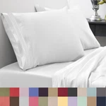 Sweet Home Collection 1800 Series Deep Pocket Microfiber 4 Piece Sheet Set. Fixed Price $25.99.
