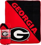 Northwest Ncaa Georgia Bulldogs Micro Raschel Throw Blanket 46" X 60". Fixed Price $31.99.