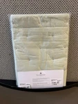 Triomphe Sauge Green Boudoir Sham 12X16 In Quilted Sateen Cotton Yd France. Fixed Price $70.00.