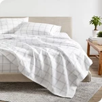 Bare Home Ultra-soft Sheet Set Prints Deep Pockets. Fixed Price $40.99.