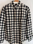 J.crew Nwt Plaid Rugged Elbow-patch Shirt Cream/black Check Size Xs F4557. Fixed Price $44.99.