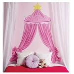 Wallies Pink Canopy Headboard Peel And Stick Mural. Fixed Price $24.99.