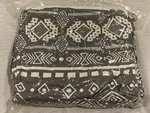 3 Piece Boho Duvet Cover Queen Size, Gray Geometric Bedding W/2 Pillow Shams New. Fixed Price $39.50.