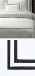 Restoration Hardware Italian Sateen Stitch Duvet Cover 2 Shams. Nearly New $410. Fixed Price $205.00.