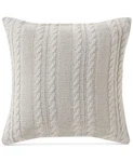 Vcny Home Dublin Cable Knit Cotton Decorative Pillow, 18 X. Fixed Price $25.00.