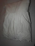 Home Classics White Eyelet Full Cotton-blend Bed Skirt Dust Ruffle 15 Drop. Fixed Price $29.99.