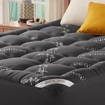 King Mattress Topper Viscose Derived From Bamboo, Thick Pillow Pad. Fixed Price $82.99.
