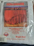 New Sports Coverage Twin Size Ruffled Bed Skirt 14 Inch Drop Bright Red. Fixed Price $15.00.
