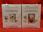 2 Viatek Candle Sensations Holiday Musical Led W Color Change Bottom. Fixed Price $24.97.
