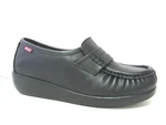 Vegace Women Black Leather Comfort Walking Hotel Uniform Work Shoe Loafer 9066. Fixed Price $45.00.