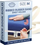 Rubber Hugger Bed Sheets Holder Band, Queen Size Mattress, For. Fixed Price $25.21.