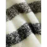 Canada Hudson's Bay Hbc Stripes Sterling All-season Throw Blanket New Nwt. Fixed Price $149.95.