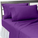 Purple 6 Piece Bed Sheet Set 800 Thread Count Egyptian Cotton Extra Deep Pocket. Fixed Price $104.99.