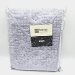 Jc Penny Standard Pillow Sham Home Collection Pale Lavender Quilted 21 X 27 Vtg. Fixed Price $16.99.
