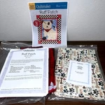 Quiltmaker Kit "ruff Patch" Dog Pattern Crib Size & Backing Fabric New. Fixed Price $125.83.