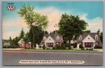 Vintage Richmond, Virginia Colonia Hotel Court Motel Aaa Travel Linen 9066. Fixed Price $5.99.