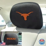 Fanmats 12599 Texas Longhorns Embroidered Head Rest Cover Set - Pieces. Fixed Price $32.20.