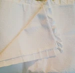 Lamont Home Maddie Standard Sham White Cotton Floral Scroll Paisley Pattern. Fixed Price $8.00.
