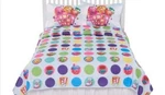 Shopkins Twin Sheet Set New Microfiber Flat Fitted And 1 Pillowcase. Fixed Price $25.99.