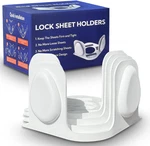 Bed Sheet Holders For Corners: Fitted With 4 Pack Twist-cap Cl. Fixed Price $27.09.