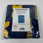 Ncaa Michigan Shower Curtain 72 X 70 College Covers New. Fixed Price $29.99.