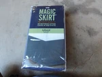 Levinsohn Textile Company Magic Bedskirt Blue Tailored Size King 15392. Fixed Price $16.00.