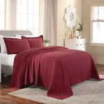 Fleur De Lis Cotton Matelasse Medallion Bedspread And Pillow Sham Bedding Set. Fixed Price $126.90.