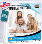 Waterproof Mattress Protector, Premium Terry Fitted Bedding Cover Twin Xl Crib. Fixed Price $34.99.