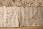 Greenland Home Antique Rose Bed Skirt, King, Multi. Fixed Price $45.94.