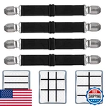Goodtimes Adjustable Bed Sheet Clips Fasteners Holder Straps And. Fixed Price $12.26.