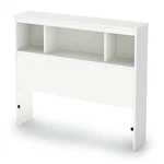 South Shore Litchi Bookcase Headboard Pure White, Contemporary Twin,. Fixed Price $148.99.