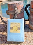 Elegant Comfort 1500 Thread Count Egyptian Cotton Queen 60 X 80" Bed Skirt, Aqua. Fixed Price $21.99.