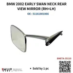 Mvp Bmw E10 1600 2002 Swan Neck Rear View Door Mirror. Fixed Price $180.00.