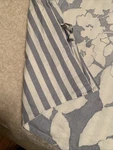 Set Ralph Lauren Willa Pillow Shams Standard Floral Gray Stripes Tie Closure. Fixed Price $18.50.