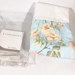 Cuddledown Butterfly King Size Bed Skirt Blue Floral. Fixed Price $55.25.