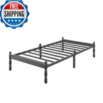 Ziyoo Twin Xl Bed Frame - 12 Inch Heavy Duty Metal Platform Mattress Slide. Fixed Price $131.49.