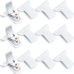 Patelai 12 Pieces Padded Comforter Clips White Duvet Blanket Fas.... Fixed Price $14.49.