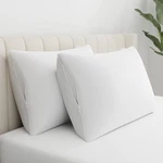 Allerease Cotton Fresh Pillow Protector Partcle Barrier 100% Jumbo, White. Fixed Price $54.99.