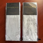 Donna Karan Luna Set Of 2 Standard / Queen Platinum Pillow Shams Nwt. Fixed Price $76.46.