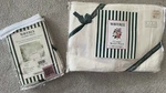 Waverly King Classic Woven Pique Tailored Dust Ruffle & Pillow Sham Match - New. Fixed Price $85.00.