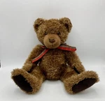 Teddy Bear Gund Plush Stuffed Animal 16 Inches Brown With Corduroy Pad. Fixed Price $20.49.