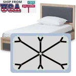 Metal Adjustable Crisscross Bed Fitted Sheet Straps Suspenders Gripper Fastener. Fixed Price $10.63.