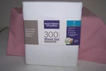 Better Homes & Gardens 100% Cotton Twin Bed 300 Thread Count Sheet Set White New. Fixed Price $17.98.