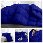 Royal Blue Solid Down Alternative Comforter Sets 300 Gsm 100% Cotton. Fixed Price $266.75.