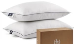 Pacific Coast Bed Pillows, Feather And Down Hotel With 100% Cotton Shell. Fixed Price $65.00.