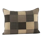 Vhc Brands Primitive Standard Sham Black Patchwork Kettle Grove Bedroom Decor. Fixed Price $24.00.